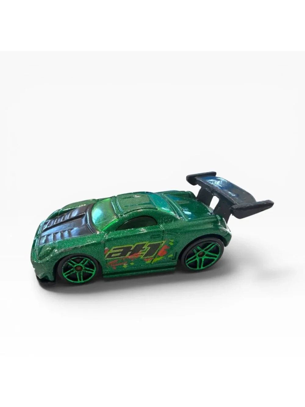 Hot Wheels Tooned Toyota MR2 2004 First Editions Green PR5s Car Toy